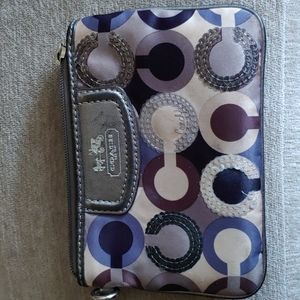 Coach Zipper Pouch/mini bag/clutch